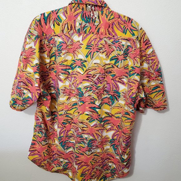 Vintage 90s Generra Collection Men's Hawaiian Shirt Size Large - Picture 7 of 8